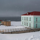General view of the miners’ town of Barentsburg on May 7, 2022, on the Svalbard Archipelago, northern Norway.